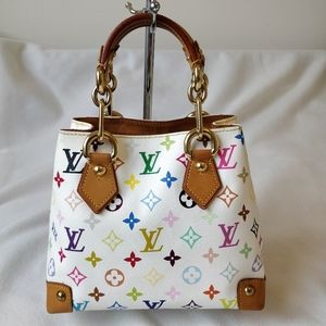 Louis Vuitton Takashi Murakami Audra Handbag